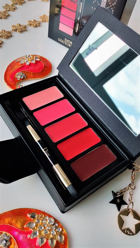 Dior Holiday Couture Collection Daring Lip Palette 2018 X'mas